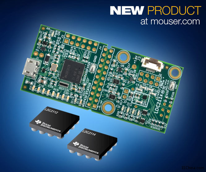 QɓȂ؛Texas Instruments LDC2114 EVM늸ʽ|Б_(ki)l(f)ʡr(sh)ʡ