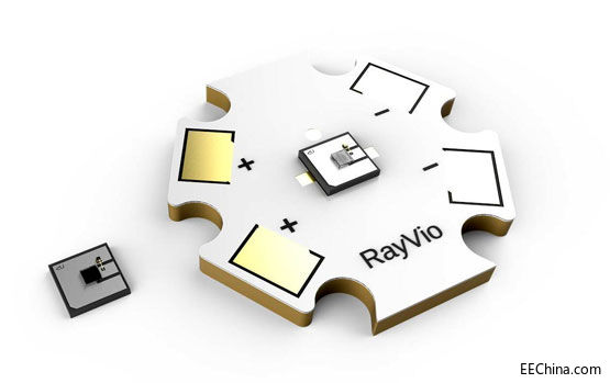 RayVio UV LED g(sh)Fͨ^(gu) Digi-Key ȫ򹩑