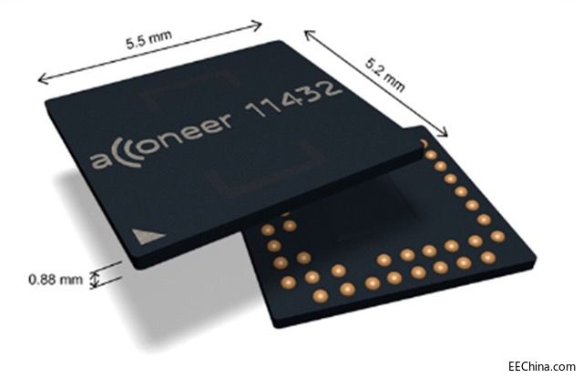 Acconeer (chung  )µ 3D g(sh)Fͨ^(gu) Digi-Key ȫl(f)