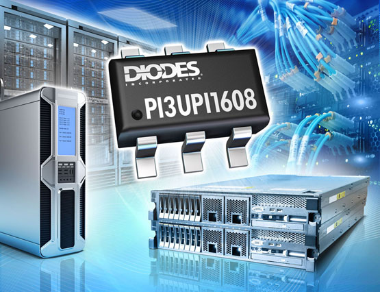 Diodes ˾Ƴ߂Ȳ 8 ͨ ReDriver UPI 2.0 c PCIe 4.0 ӿڵӍ̖|(zh)
