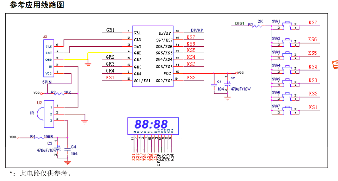 VK1650 32c(din) ɔ_ كɾ(xin)ʽнӿ LED@(dng)IC