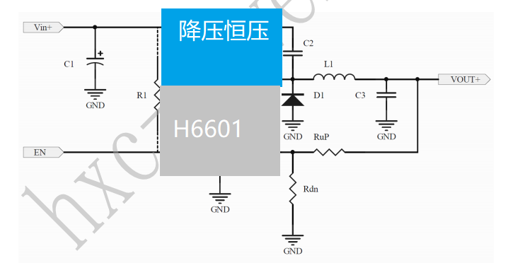 80V늉12V5V0.5ADCDCͬоƬH6601