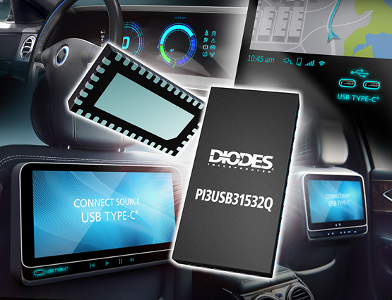 Diodes ˾Ƴ 10Gbps ܇(ch)ҎĽ_(ki)P(gun)ɺ(jin)܇(ch) USB-C Bӹ