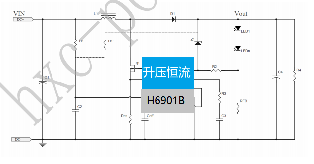 H6901B 2.7-24V36V60V72V80V100V Чʸ߾ʹLED(dng)оƬ